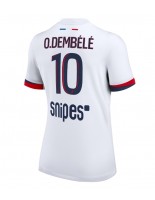 Paris Saint-Germain Ousmane Dembele #10 Bortedrakt Dame 2025-26 Korte ermer